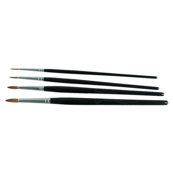 Size 2 Horsehair Round Artist Brush, Gordon Brush, Mfr#: 6021-02000